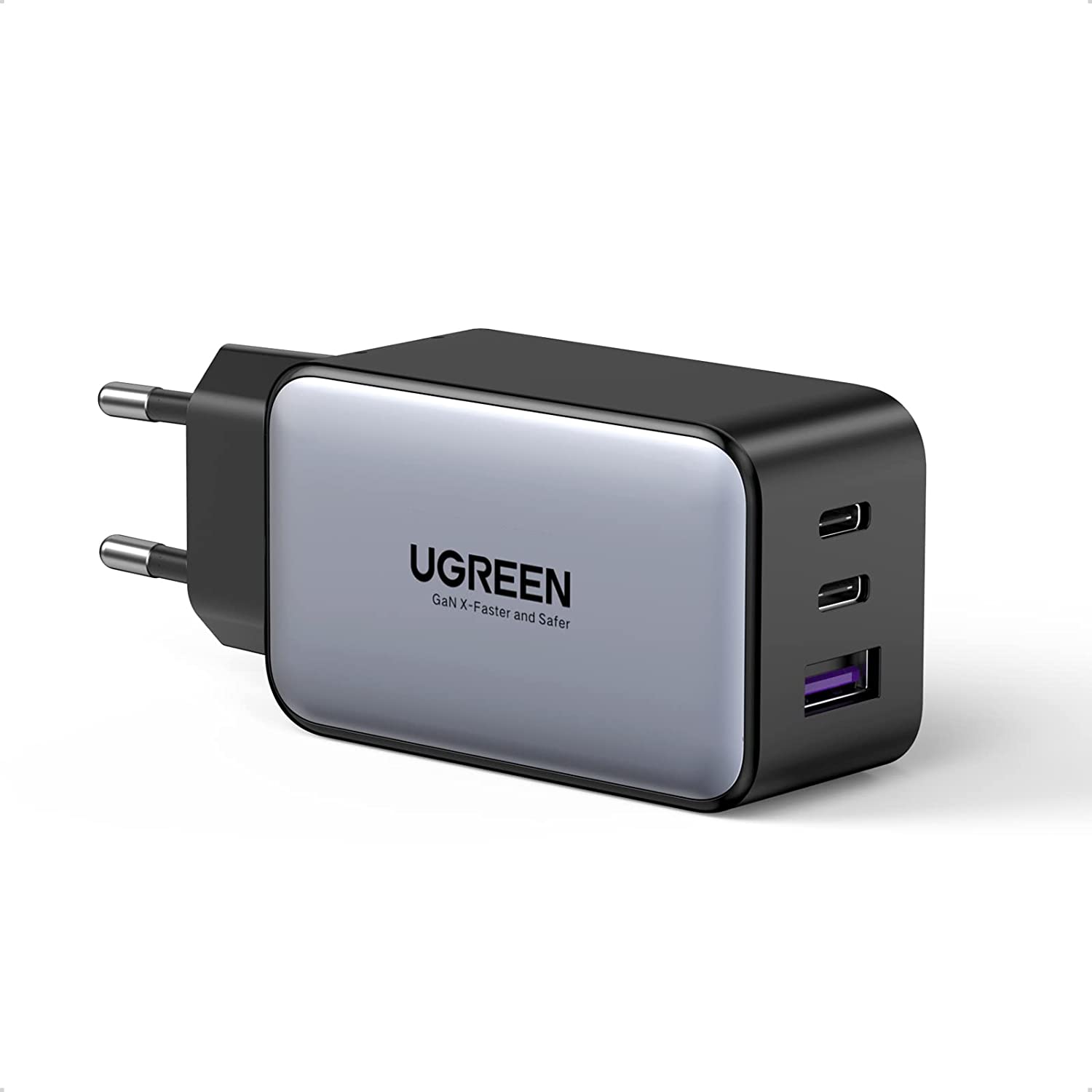 Ugreen Nexode 65W – Bestes Wandladegerät mit drei Ports