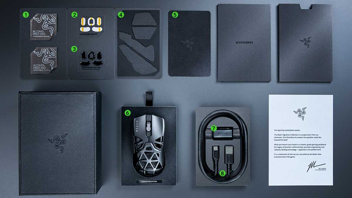 Viper mini signature box and accessories