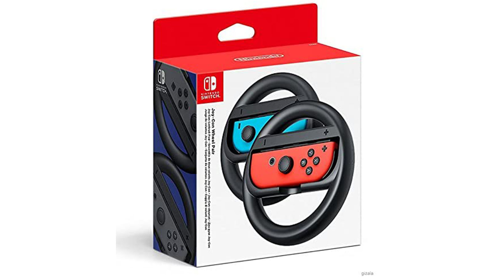 Pair of Nintendo Joy-Con steering wheels