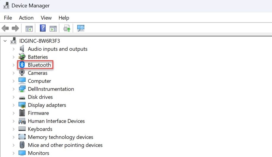 Windows check Bluetooth screenshots