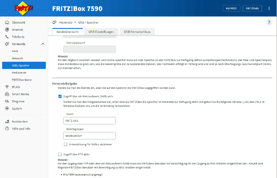 Ein Netzwerkspeicher mittels USB-Festplatte am Router wie Fritz-NAS-Lösung ist praktisch und günstig. Allerdings schützt sie im Gegensatz zu einem NAS mit zwei Laufwerken nicht vor Datenverlust.