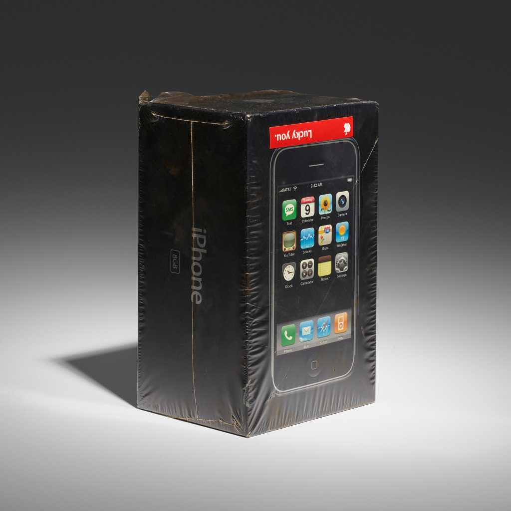 Image: Original-iPhone von 2007 wieder versteigert â mit einem Unikat