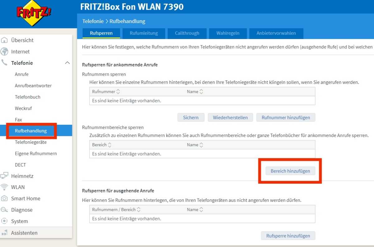 Besonders praktisch in der Fritzbox-Lösung von Tellows ist die automatische Anrufsperre: Ist sie aktiv, und Sie erhalten einen Anruf mit einem Tellows-Score 7 bis 9, wird das Telefonat erst gar nicht an Sie durchgestellt.