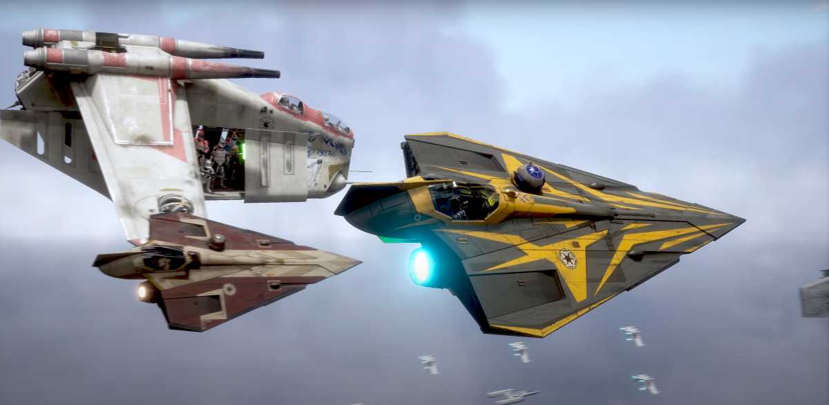 Die Schlachten der Klonkriege sind die epischsten der Star-Wars-Welt. The Division 2 litt vor allem unter repetitivem Gameplay, der Einsatz von Turbo Tanks, LAAT Gunships, Dropships, AT-TEs und anderem Gerät würde die Schlachten frisch halten.