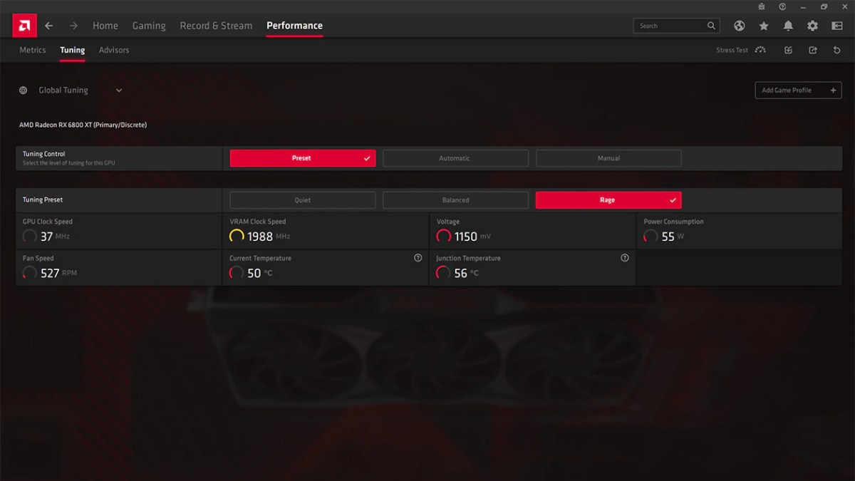AMD Software Adrenalin Edition