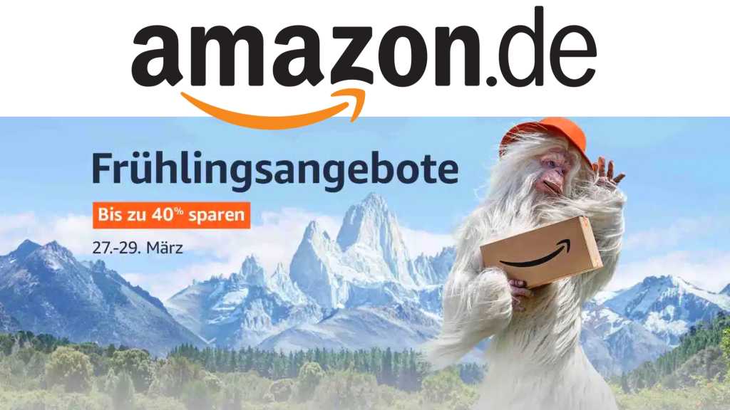 Image: Amazon FrÃ¼hlingsangebote: Die besten SchnÃ¤ppchen am Mittwoch