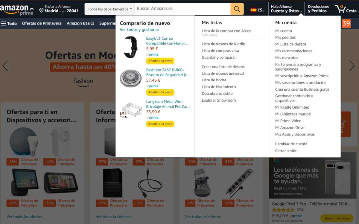 Amazon Prime Web