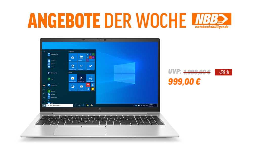 Image: Top-Angebot der Woche bei NBB: HP-Laptop um 1000 Euro reduziert