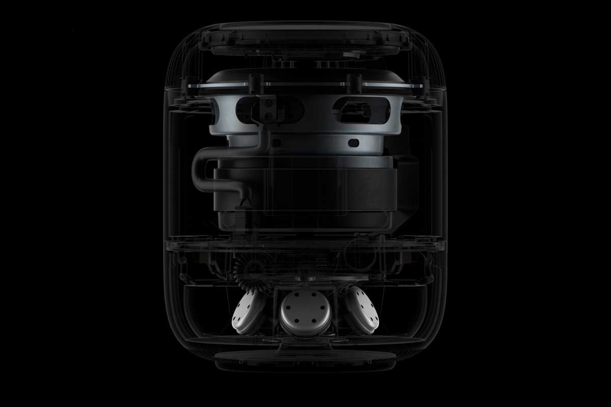 X-ray view of Apple 2nd-gen HomePod