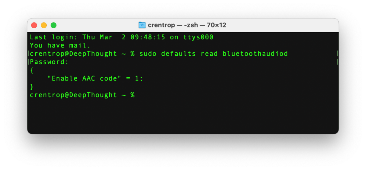 Bei Bluetooth-Stottern kann ein Feintuning per Terminal helfen