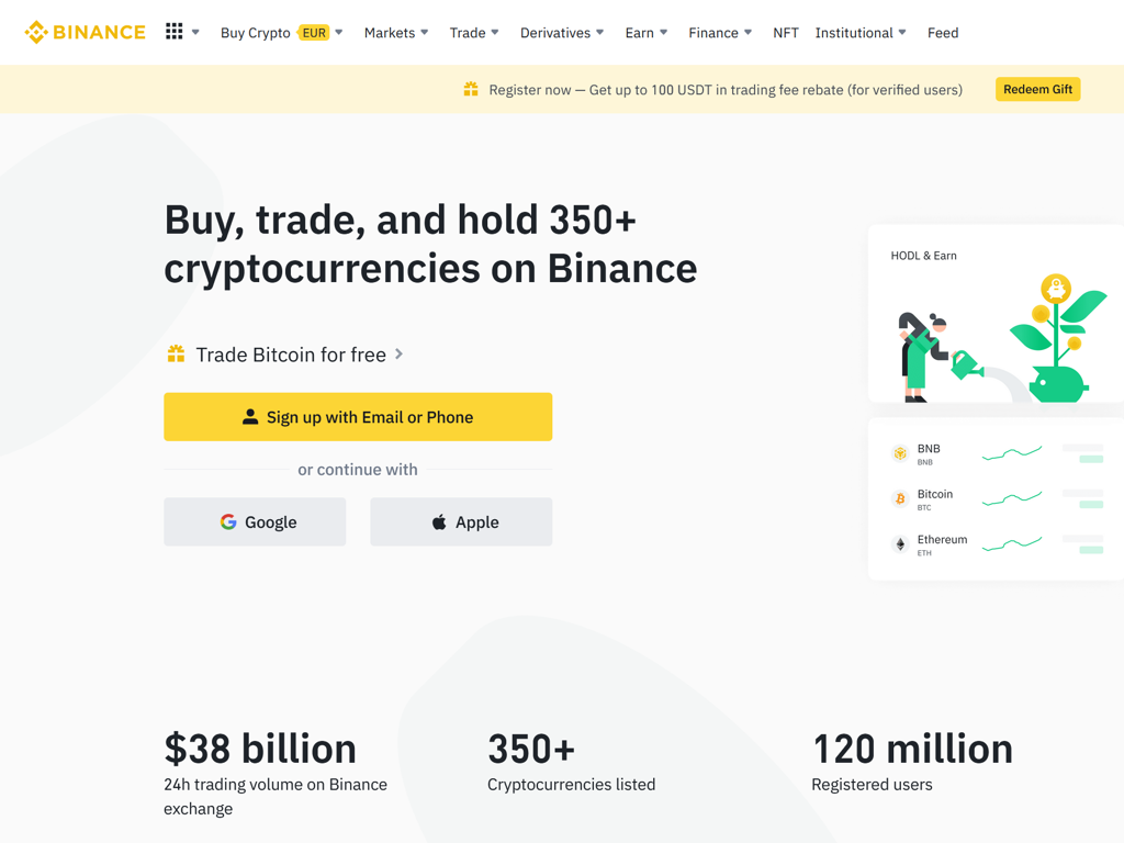 Binance HP