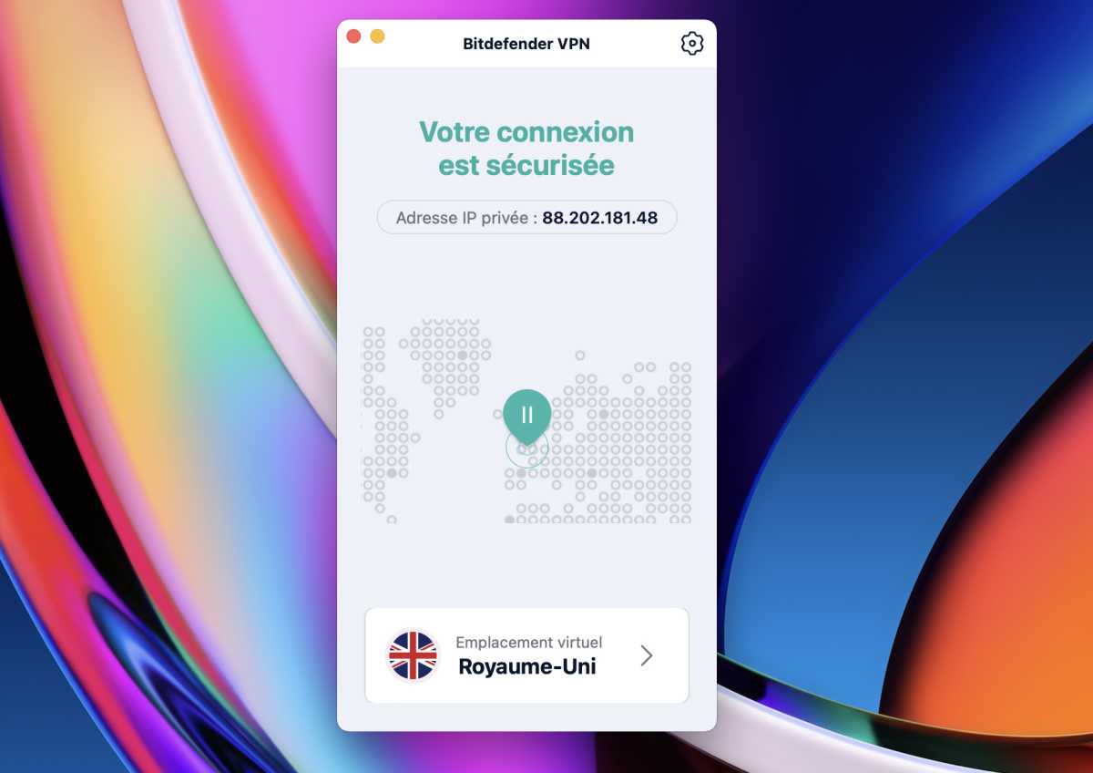 BitDefender Premium VPN -MAC 앱