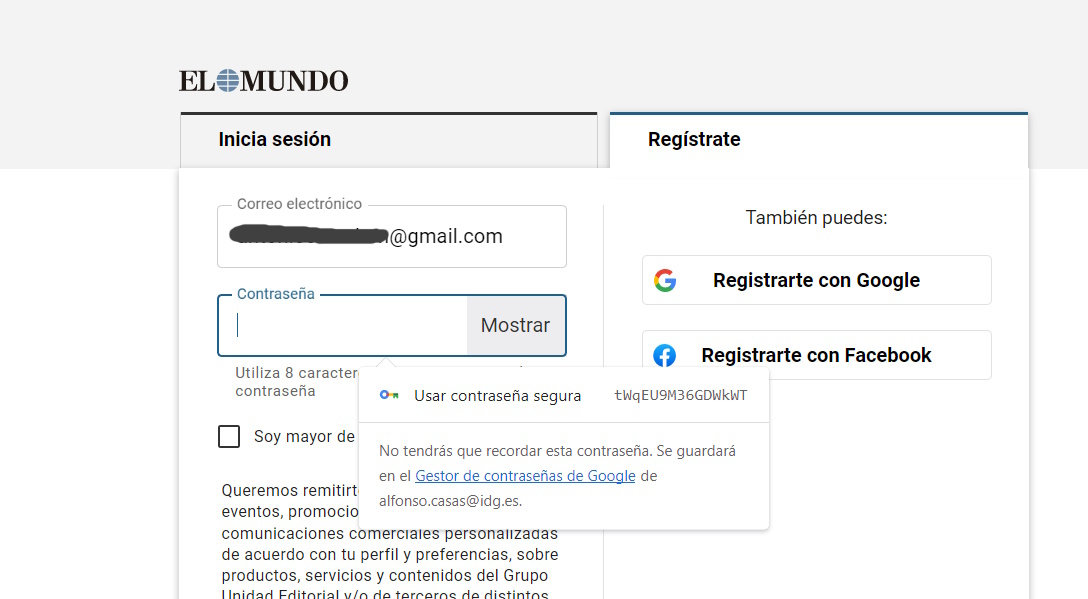 Cómo usar un gestor de contraseñas