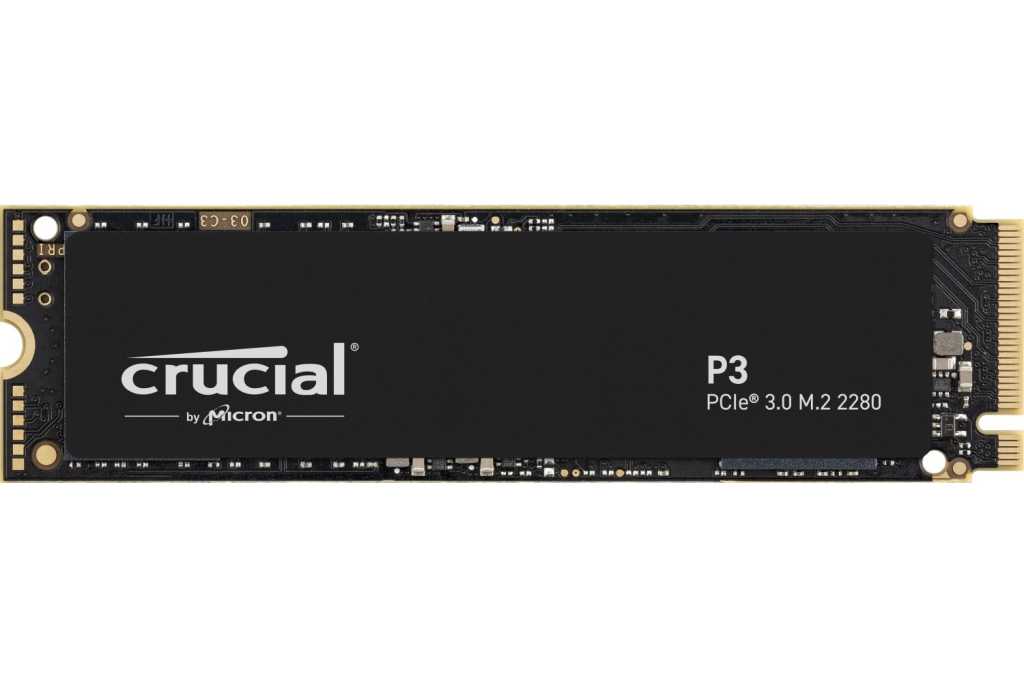 Image: Crucial P3 - gÃ¼nstigste 4 TB PCIe SSD jetzt bei Amazon