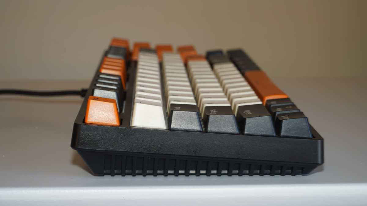 Havit mechanical keyboard from the side