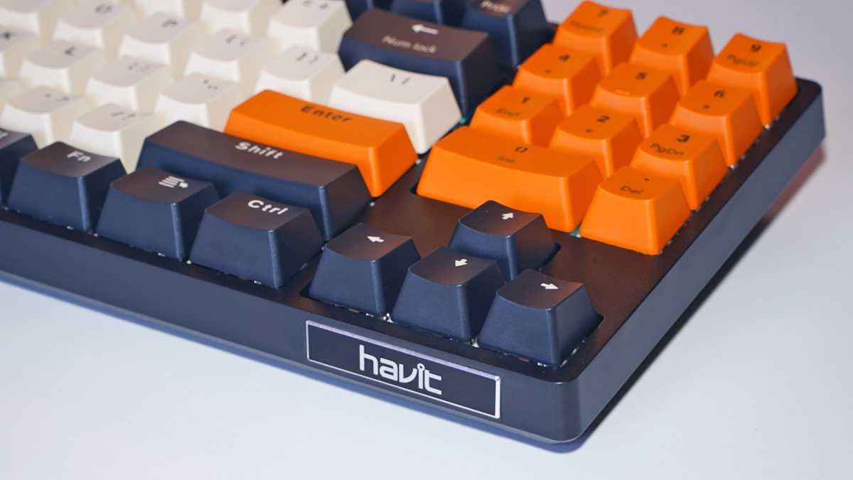 HAVIT KB487L TKL Mechanical Keyboard - 89 Keys - PBT