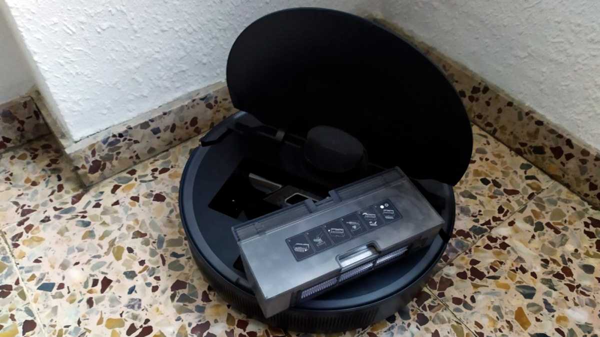 Depósito del DreameBot D10s Pro