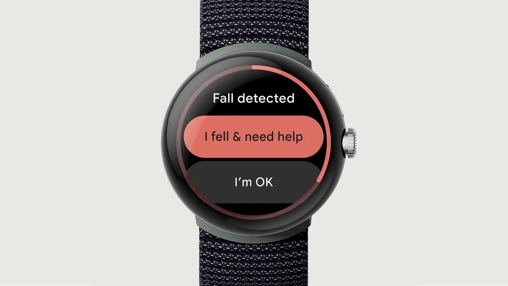 Google Pixel Watch detección de caídas