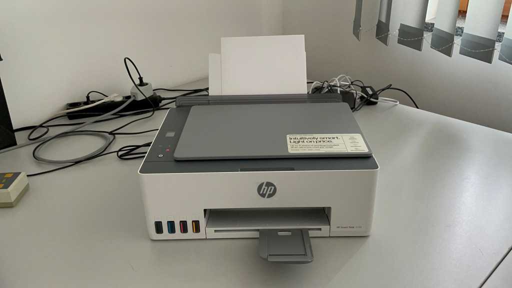 Image: HP Smart Tank 5105 im Test: GÃ¼nstiger Tank-Drucker fÃ¼r zu Hause