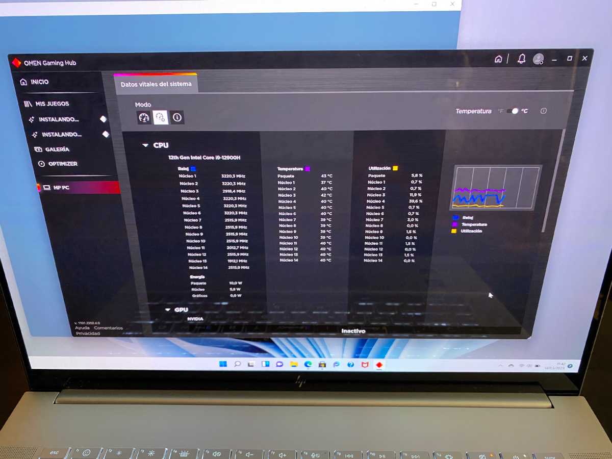 HP Envy 15 software OMEN