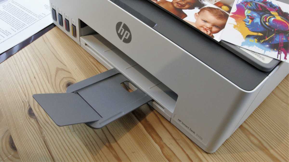 HP Smart Tank 5105 All-in-One Printer output tray