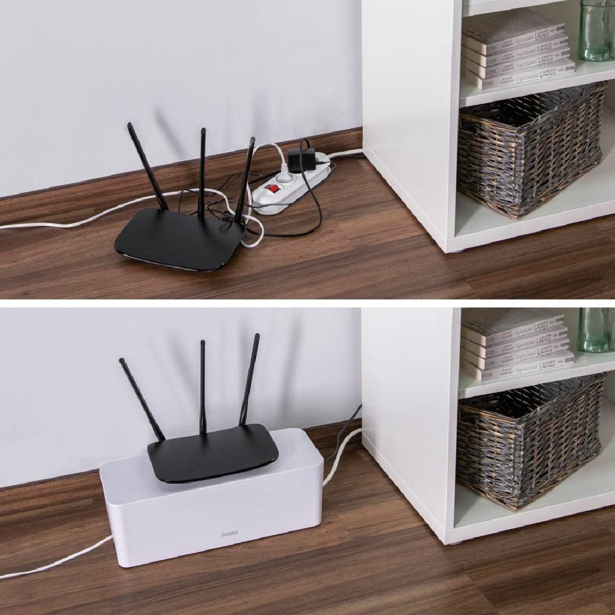 Higienol Uruguay - Todos tenemos una caja o cajón para guardar los cables  que encontramos por toda la casa. ¡Y claramente están todos enredados y  desordenados! Hoy te damos un tip súper