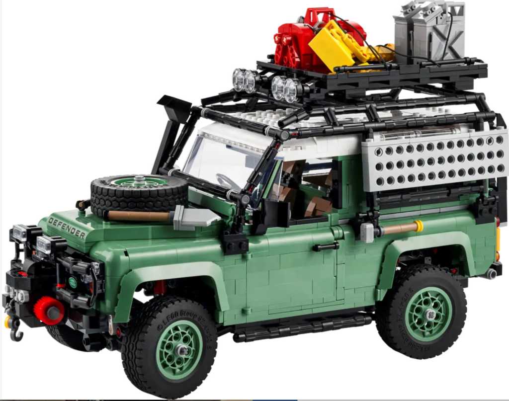 Image: Land Rover Defender 90 jetzt als Lego-Modell â mit liebevollen Details