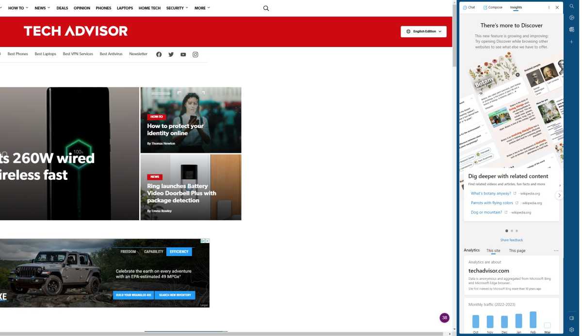 Microsoft Edge Copilot Insights Discover