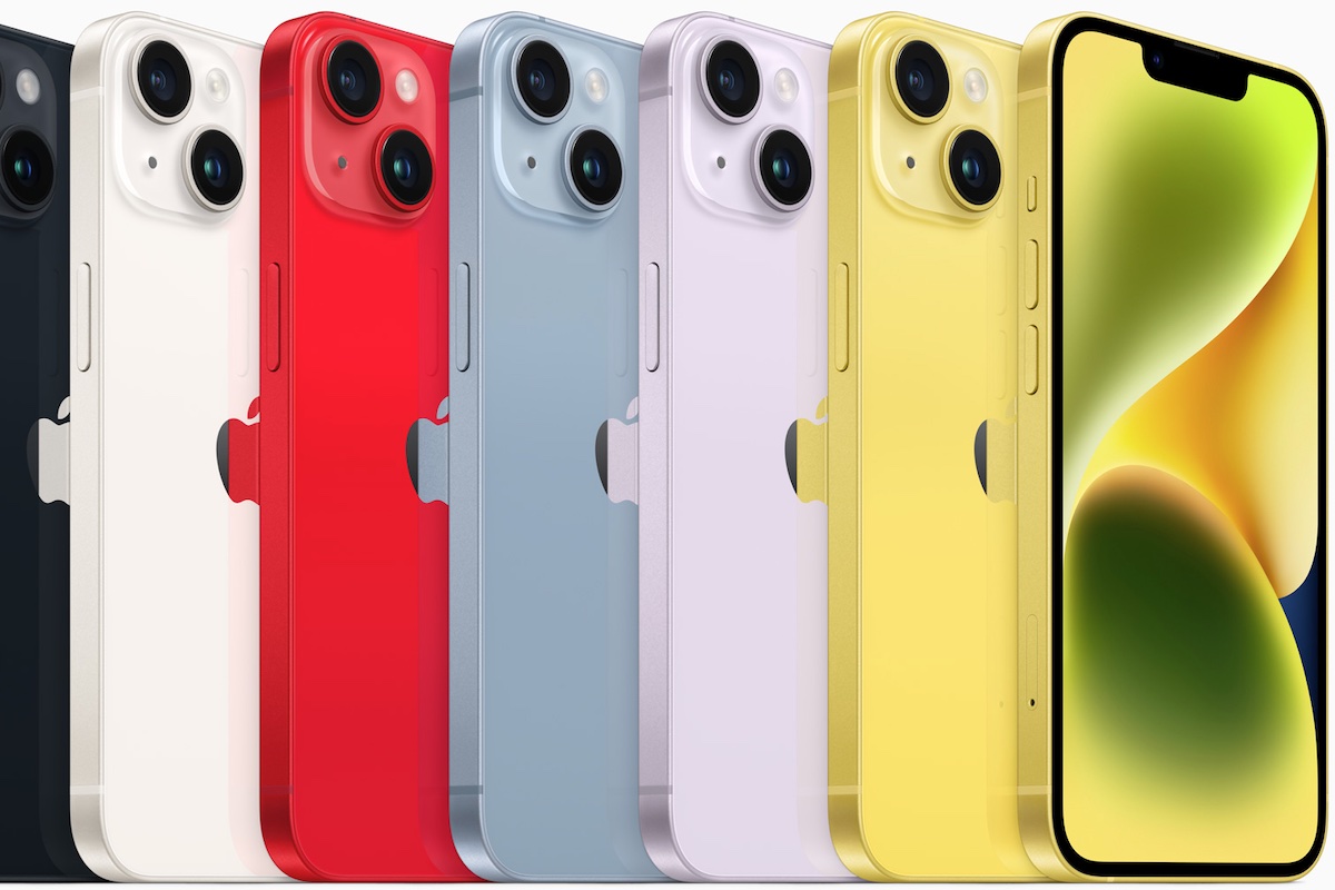 iPhone 14 yellow