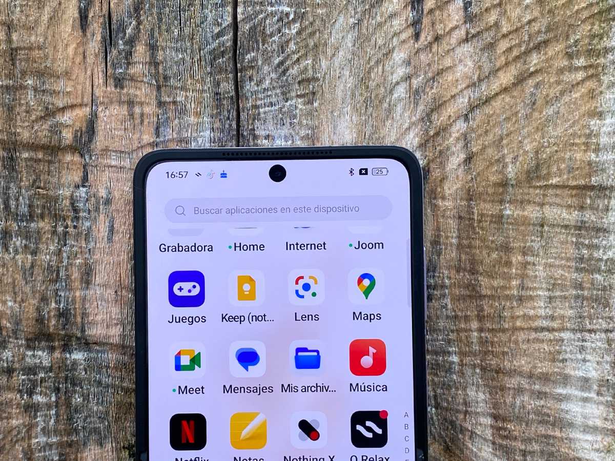 Oppo Find N2 Flip cámara selfie