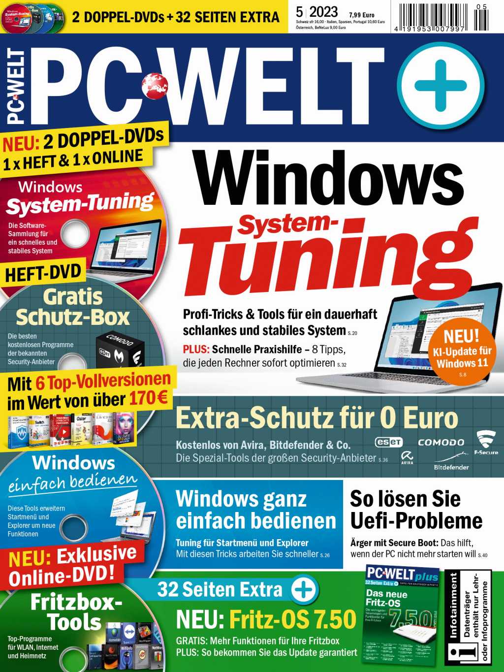 Image: PC-WELT 5/2023 jetzt am Kiosk: Windows System-Tuning und vieles mehr