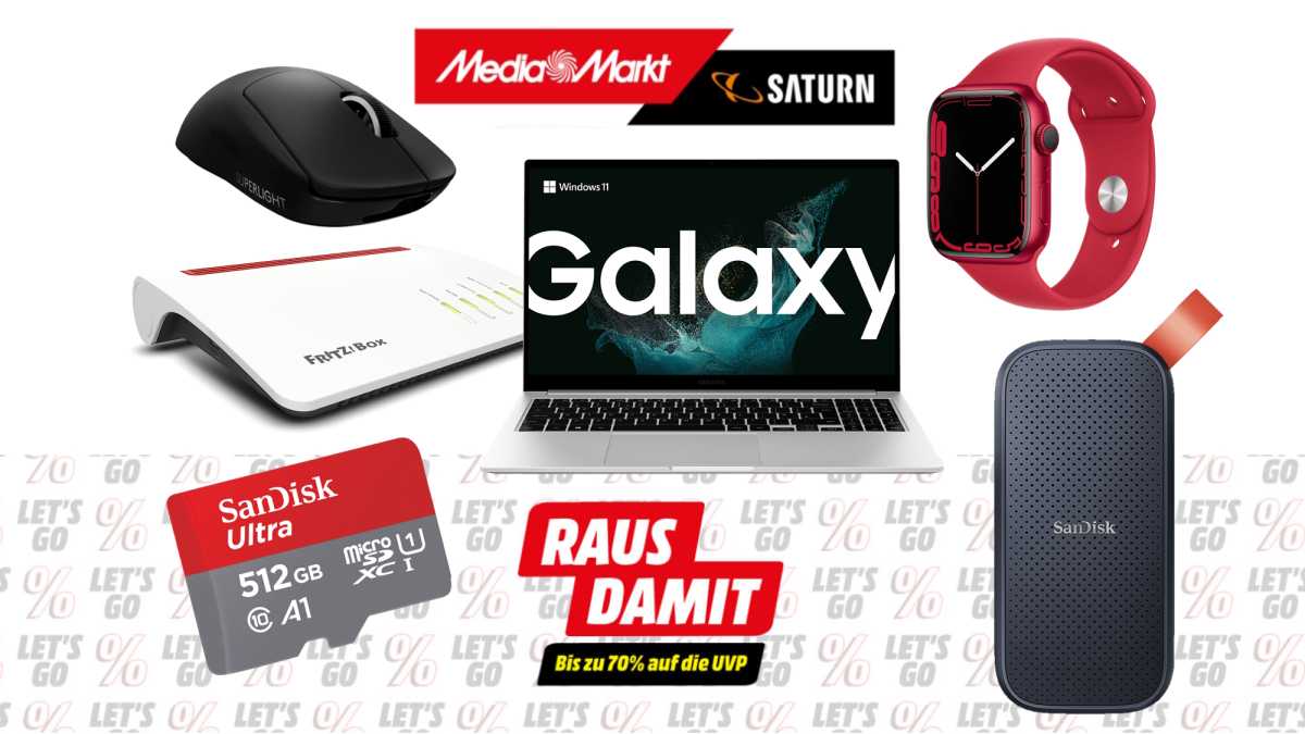 "Raus damit"-Aktion bei Media Markt