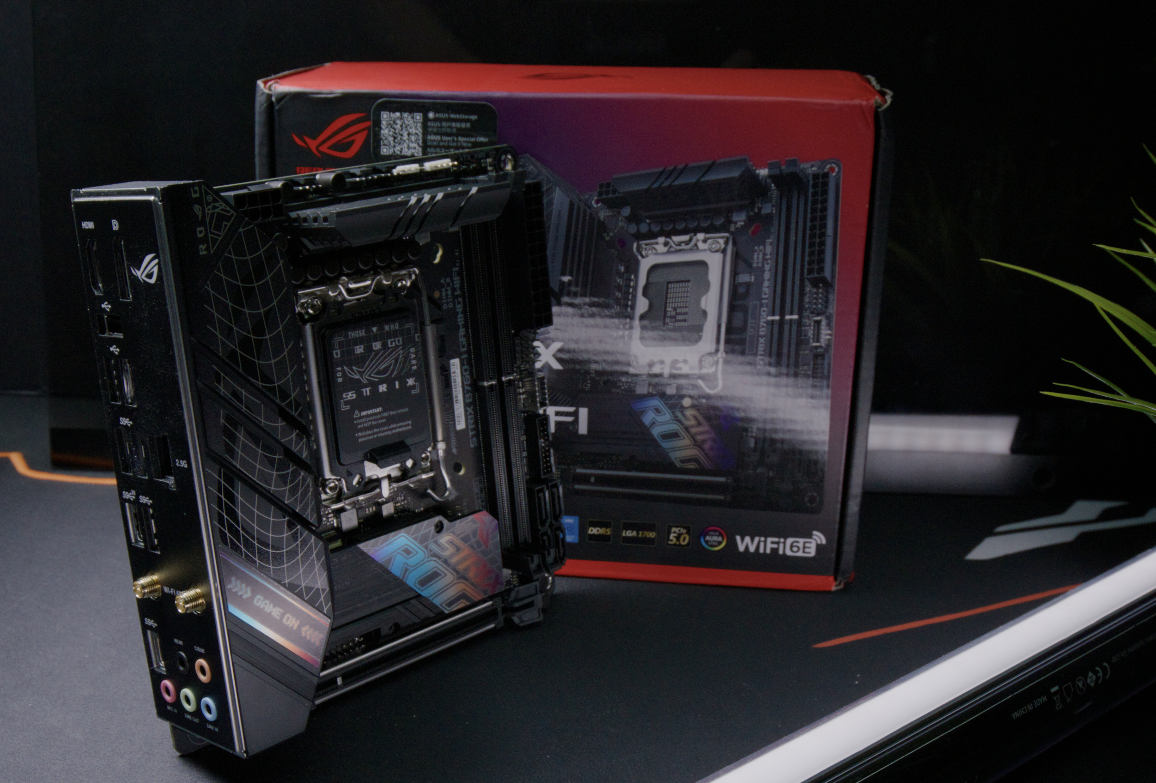 Asus ROG Strix B760-I Gaming WiFi - Best midrange Intel SFF board