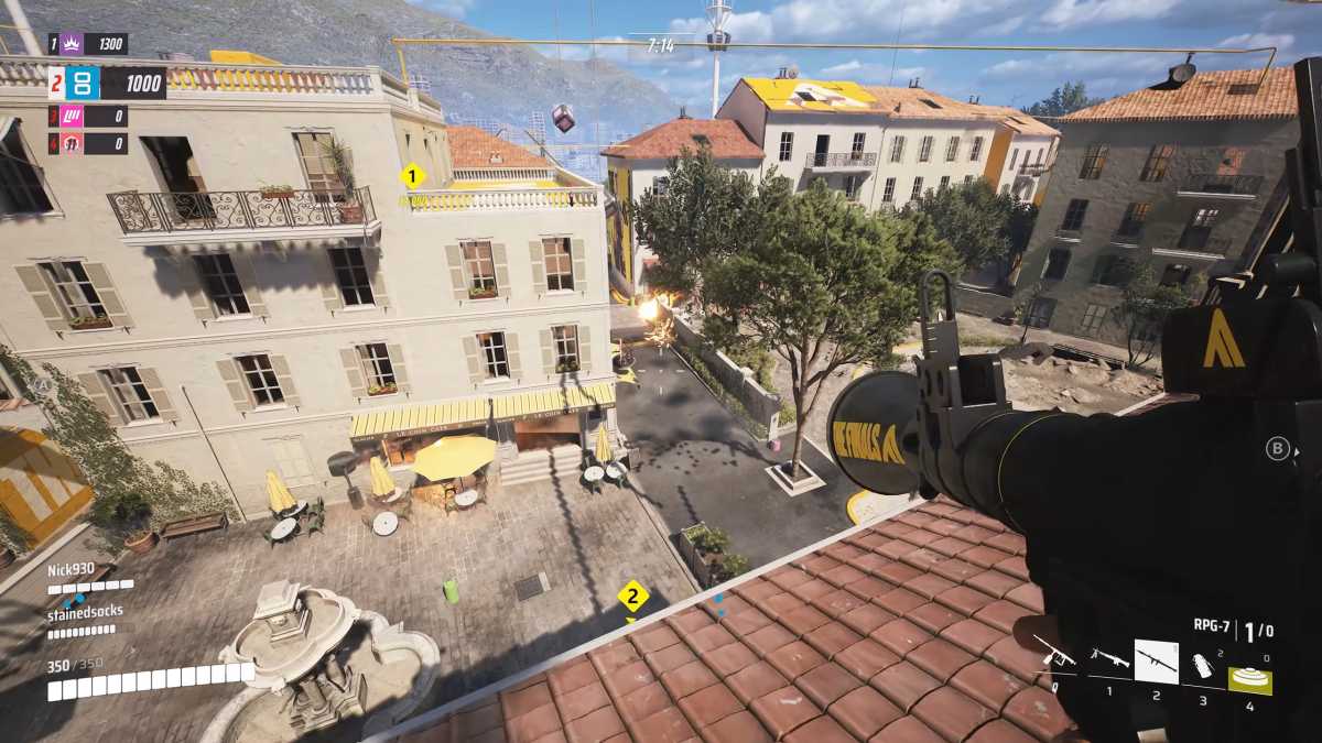 Gameplay, Design und Atmosphäre sind deutlich näher dran am eher spaßig ausgerichteten Bad Company als am eher authentischen Battlefield. Aber die Zerstörungsengine, die hatten beide Serien ursprünglich einmal.