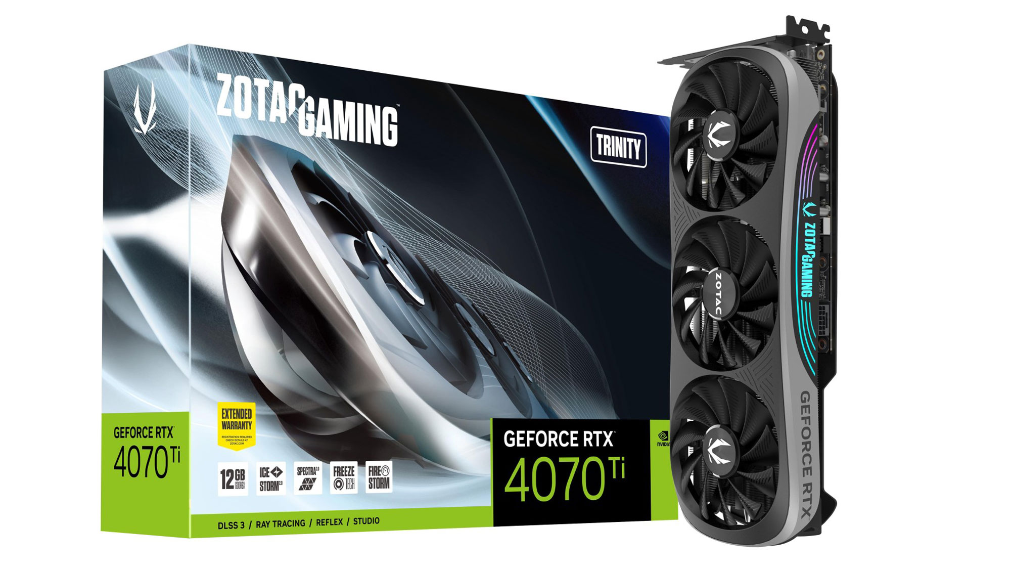 Zotac Gaming GeForce RTX 4070 Ti Trinity