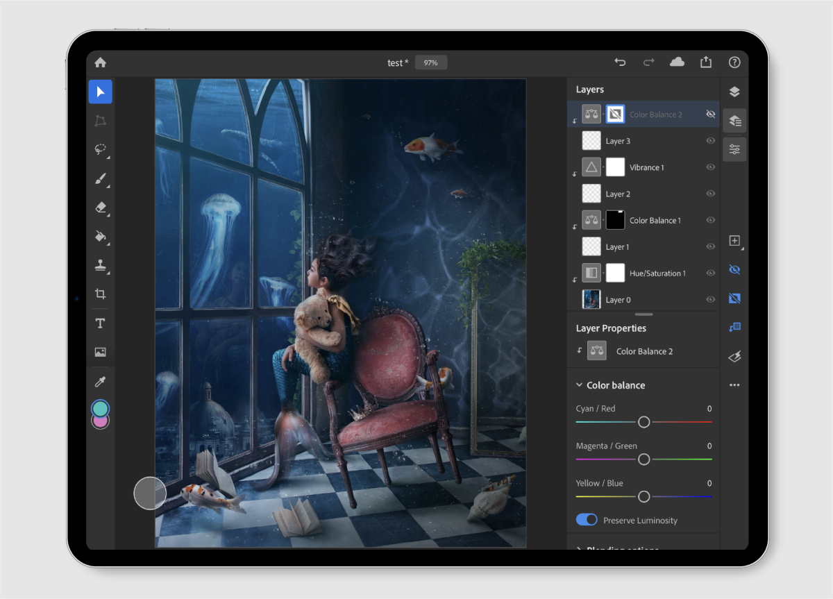 Adobe Photoshop for iPad 