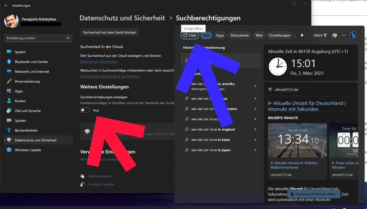 Mit einem Klick entfernen Sie das Bing-Logo vom Desktop