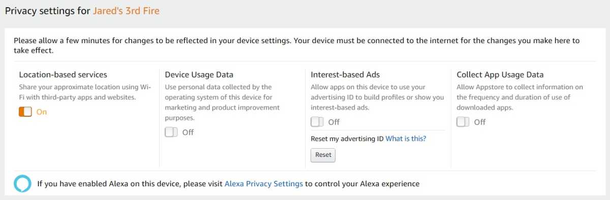 How to manage your Alexa privacy settings