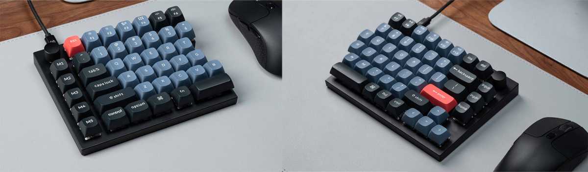 Keychron Q11, left and right