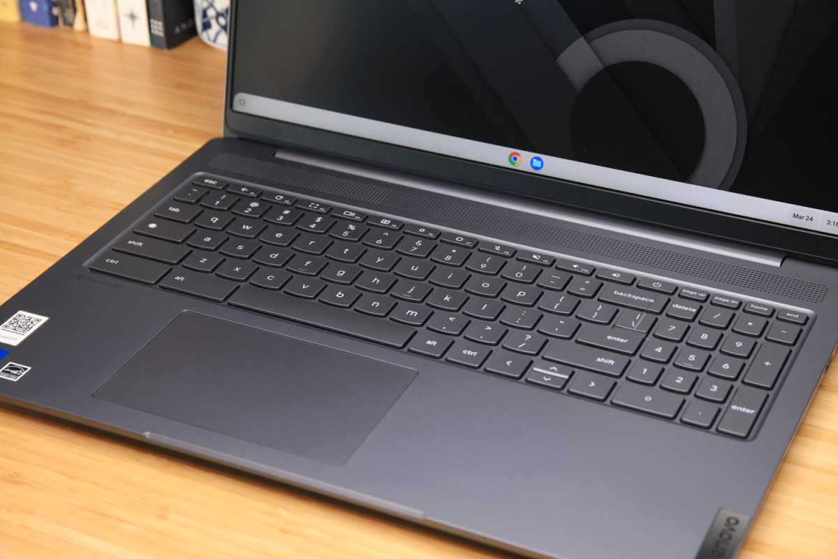 Lenovo IdeaPad 5 Gaming Chromebook teclado o touchpad