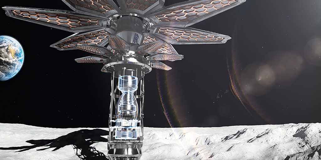 Image: Rolls-Royce entwickelt ein Atomkraftwerk fÃ¼r den Mond