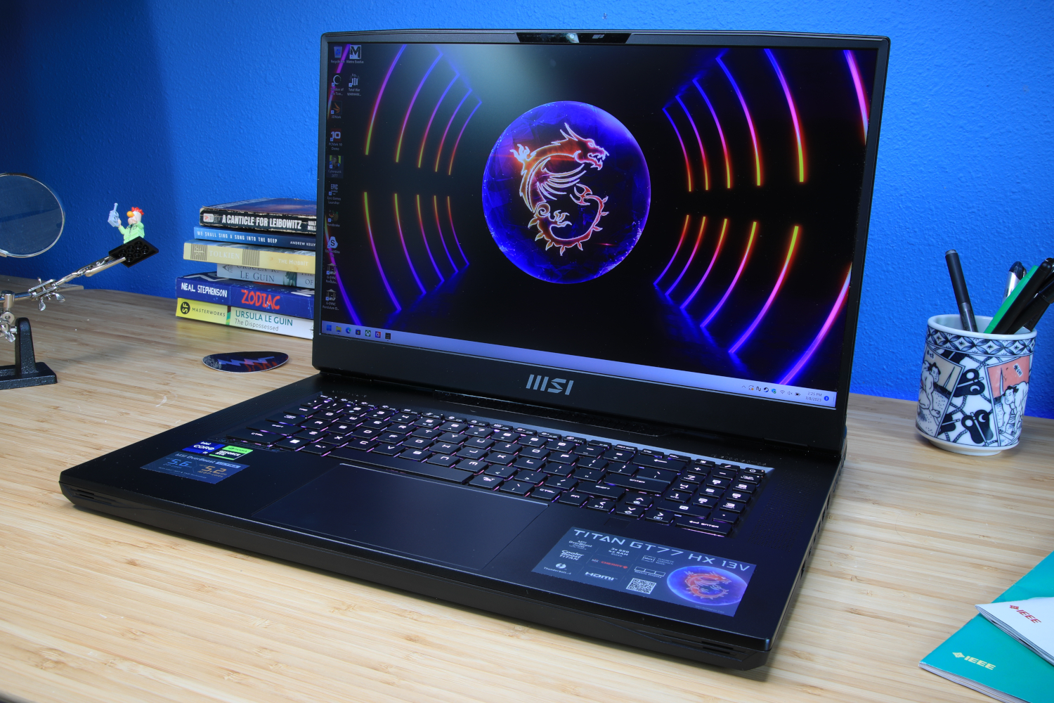 MSI Titan GT77 HX 13V - Best high-end laptop for video editing