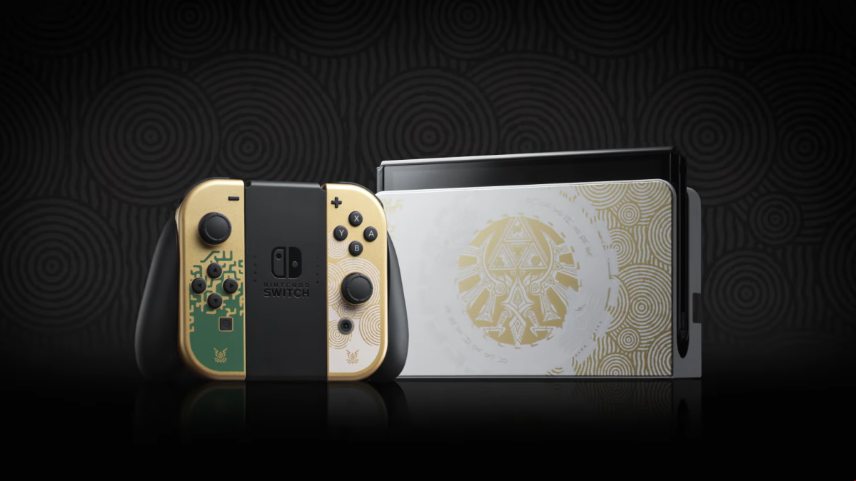Nintendo Switch OLED The Legend of Zelda Tears of the Kingdom Special Edition