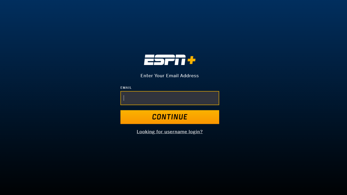 ESPN+ email address