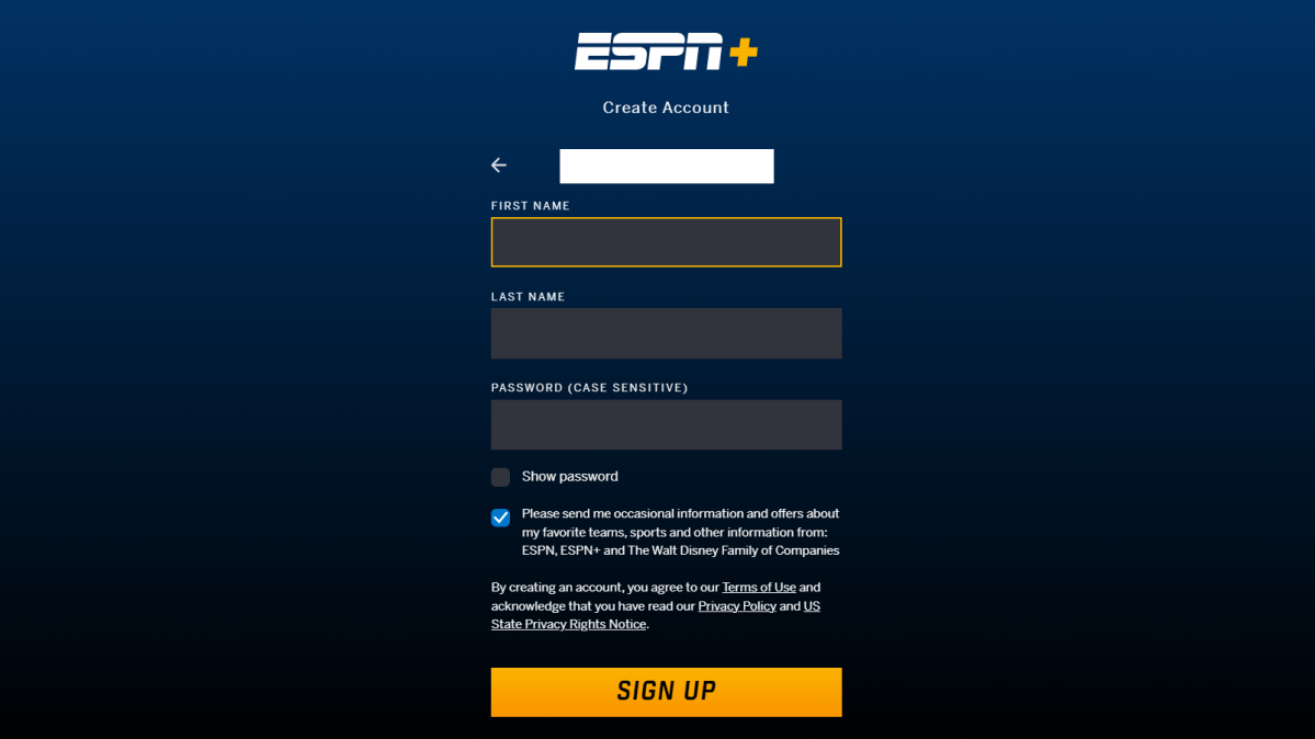 How to get on sale espn in uk