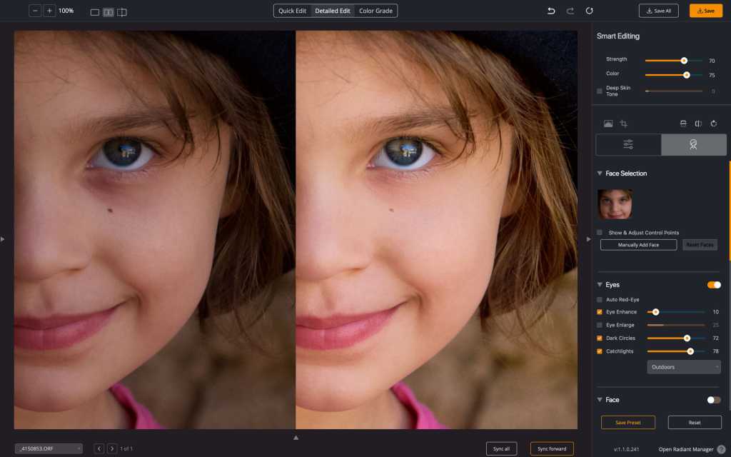 Image: Radiant Photo 1.1 im Test â Fotos automatisch besser ausleuchten
