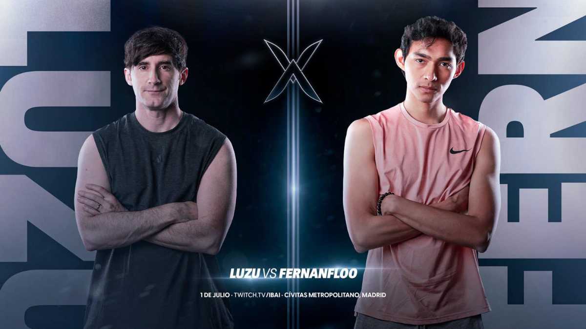 Luzu y Fernanfloo en el cartel promocional de La Velada del Año 3