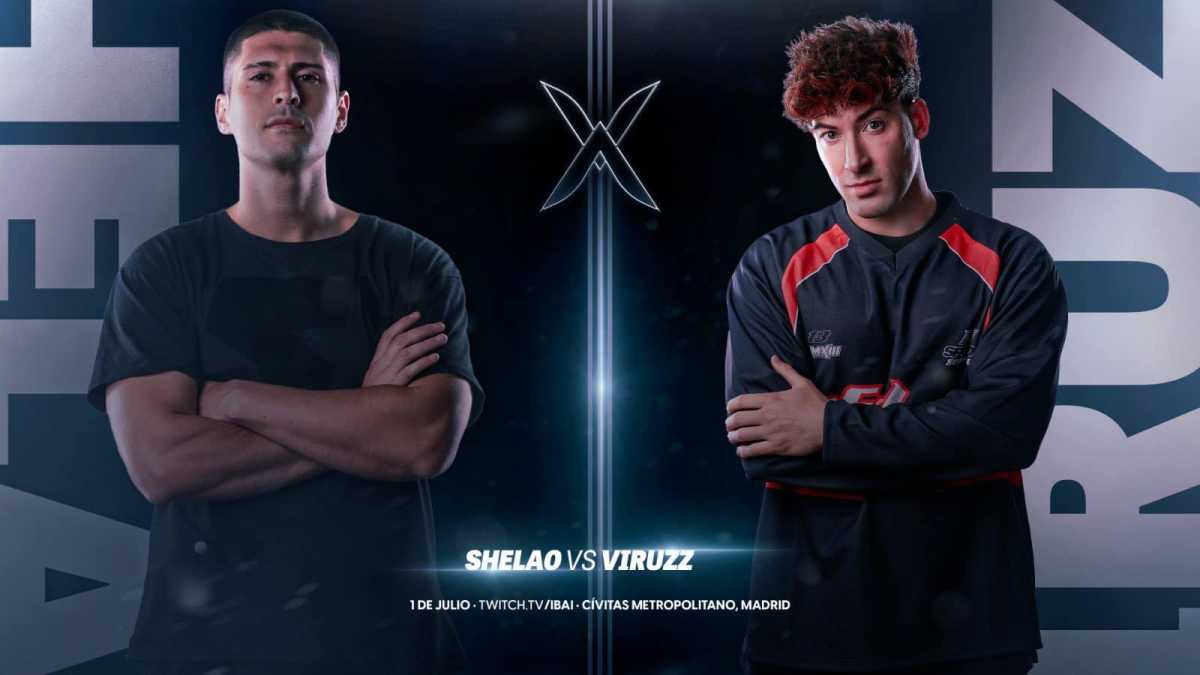 Shelao y Viruzz en el cartel promocional de La Velada del Año 3