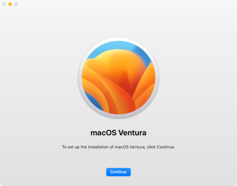 macOS Ventura Installer