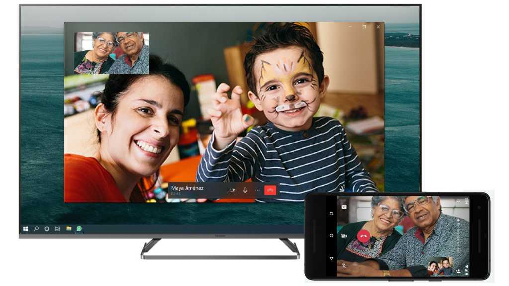 Image: So fÃ¼hren Sie Video-Calls Ã¼ber Whatsapp auf jedem PC, Laptop & TV
